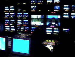 Remote control room during a Streamliner field production